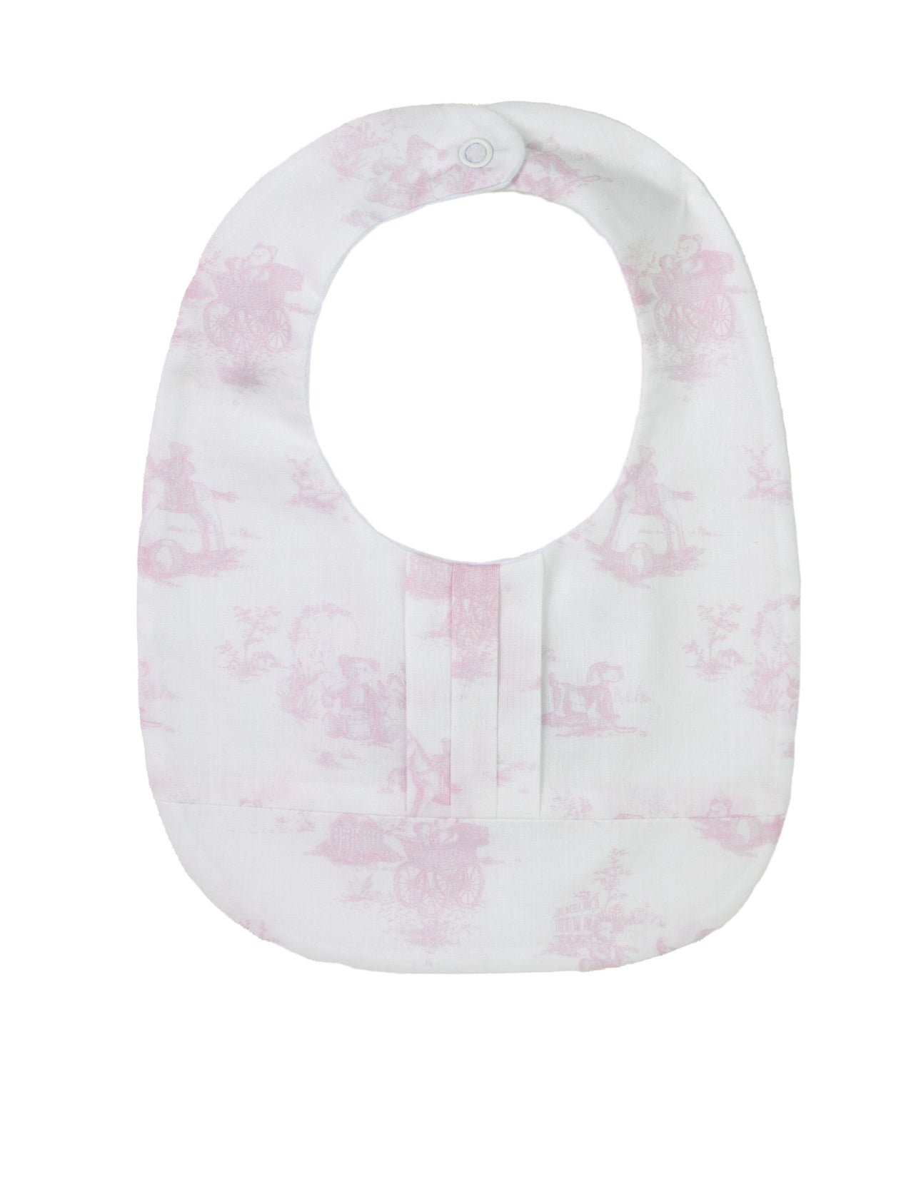 Purete — delicate and charming baby bib.