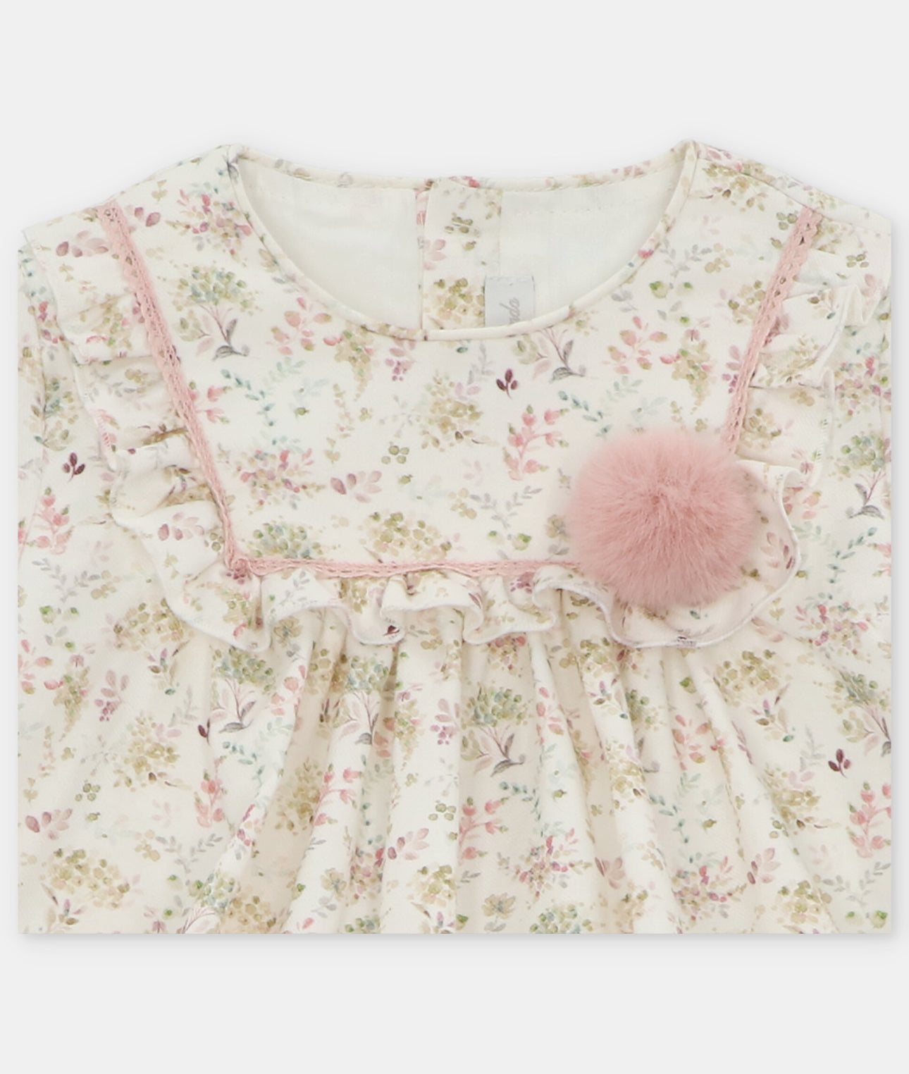 Martin Aranda Baby Girls AW Dress & Bloomers Set