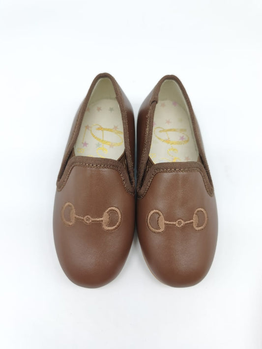 🚨PRE ORDER🚨 leather horsebit Loafers 🟤BROWN
