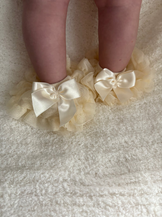 The celebration Lux Ruffle Sock – Limited Edition-Butter