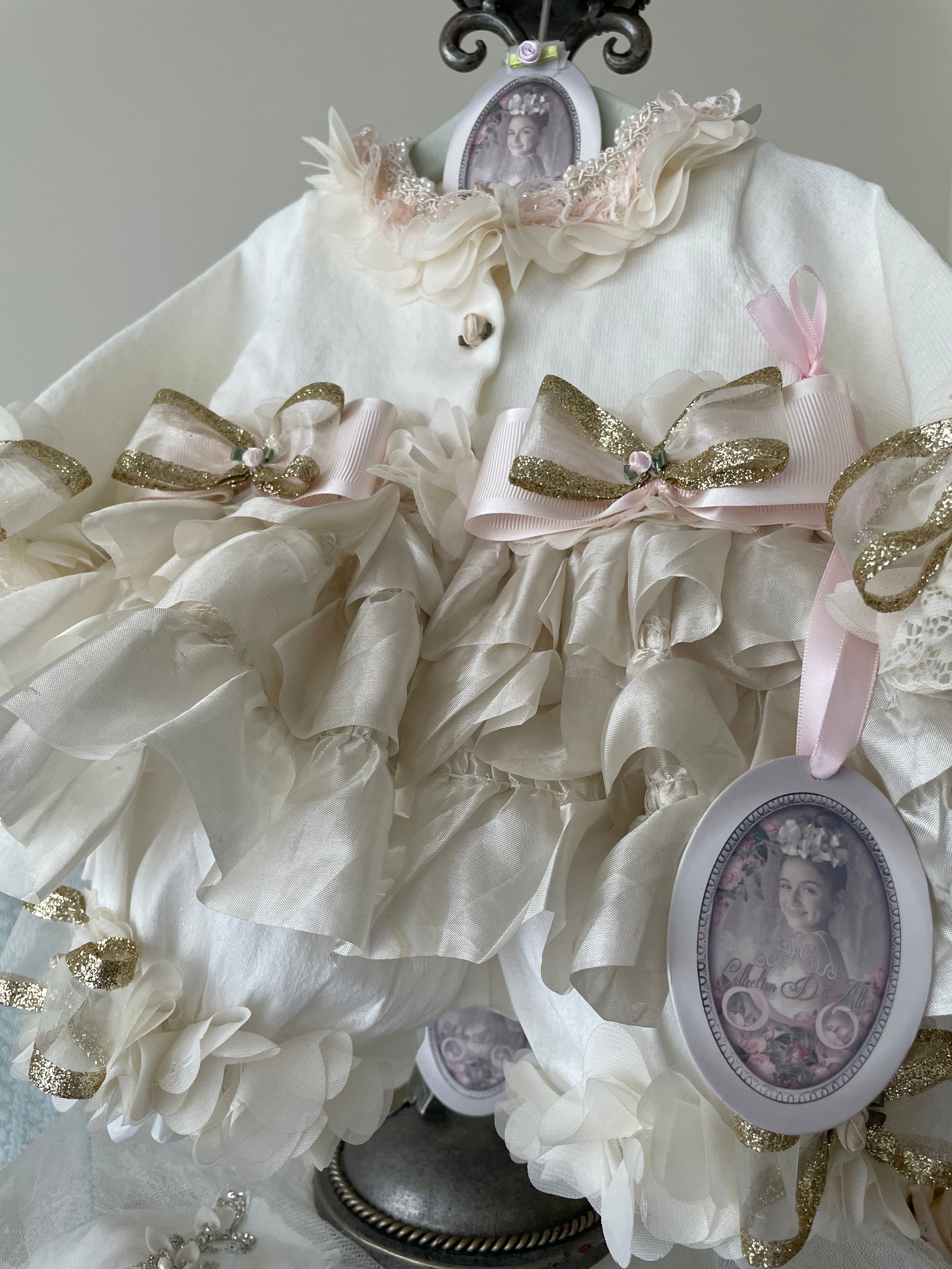 Baby D-Alli- A Touch of Gold One of Our New Timeless Beauties Designs By ELS Baby D-Alli- A Touch of Gold One of Our New Timeless Beauties Designs By ELS