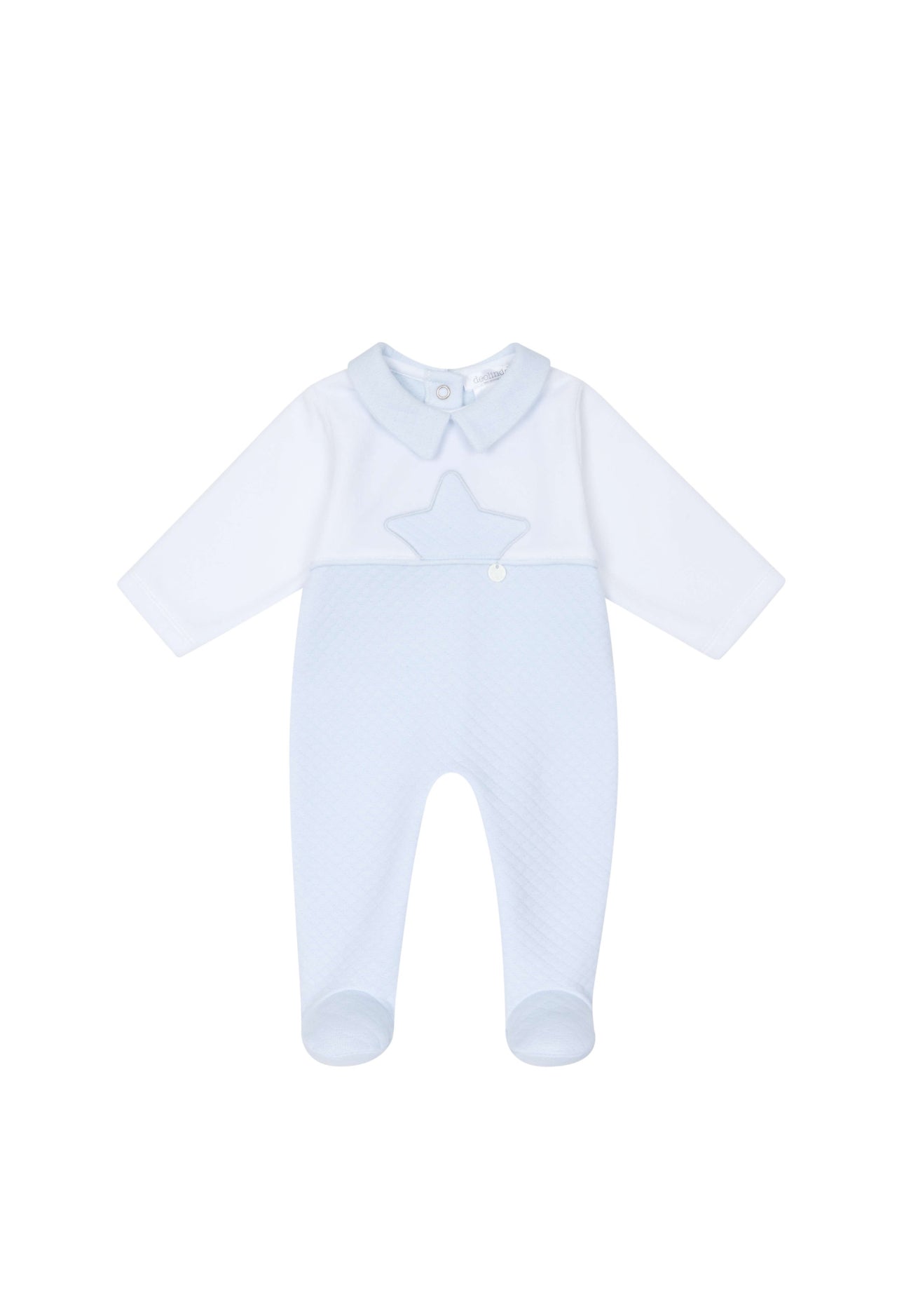 Deolinda Sky Blue Star Footie – AW25/26 Collection
