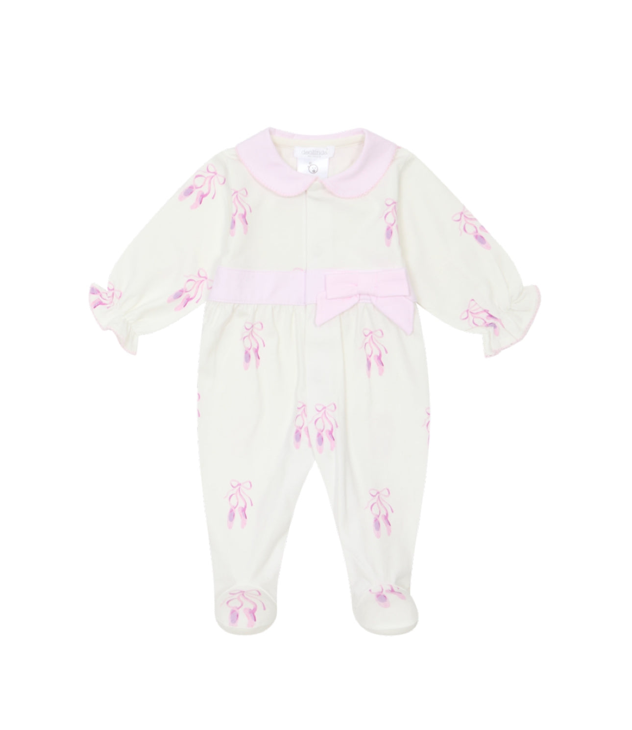 The Ballarina Slippers Collection -Baby Grow