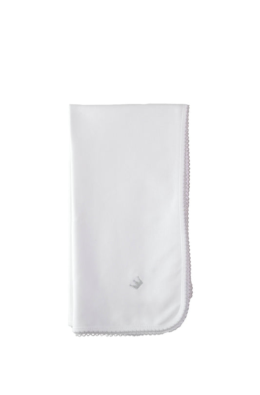 Little Royals Blanket - White & Grey