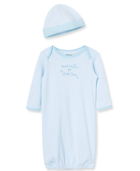 🚂 Heaven Sent Gown & Hat Set