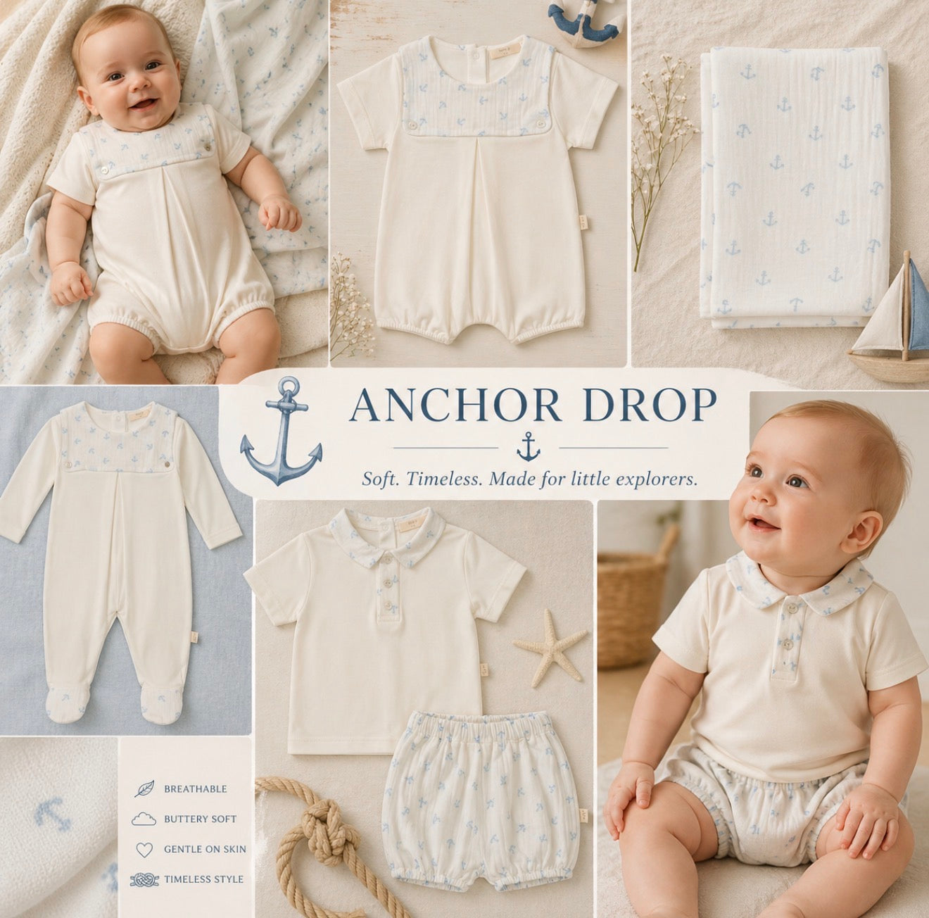     Anchors Away: Baby G.I. Summer Drop