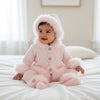 MARIBOU SET/PINK JEWEL FLOWER CENTER-PRE ORDER