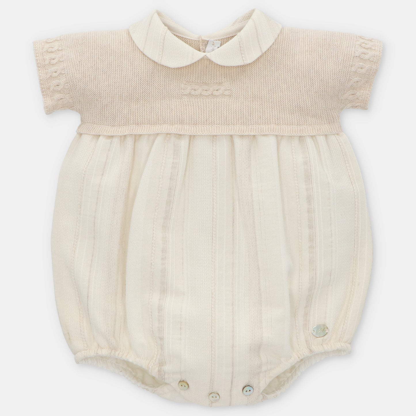 Martin Aranda Short Romper knit & Woven