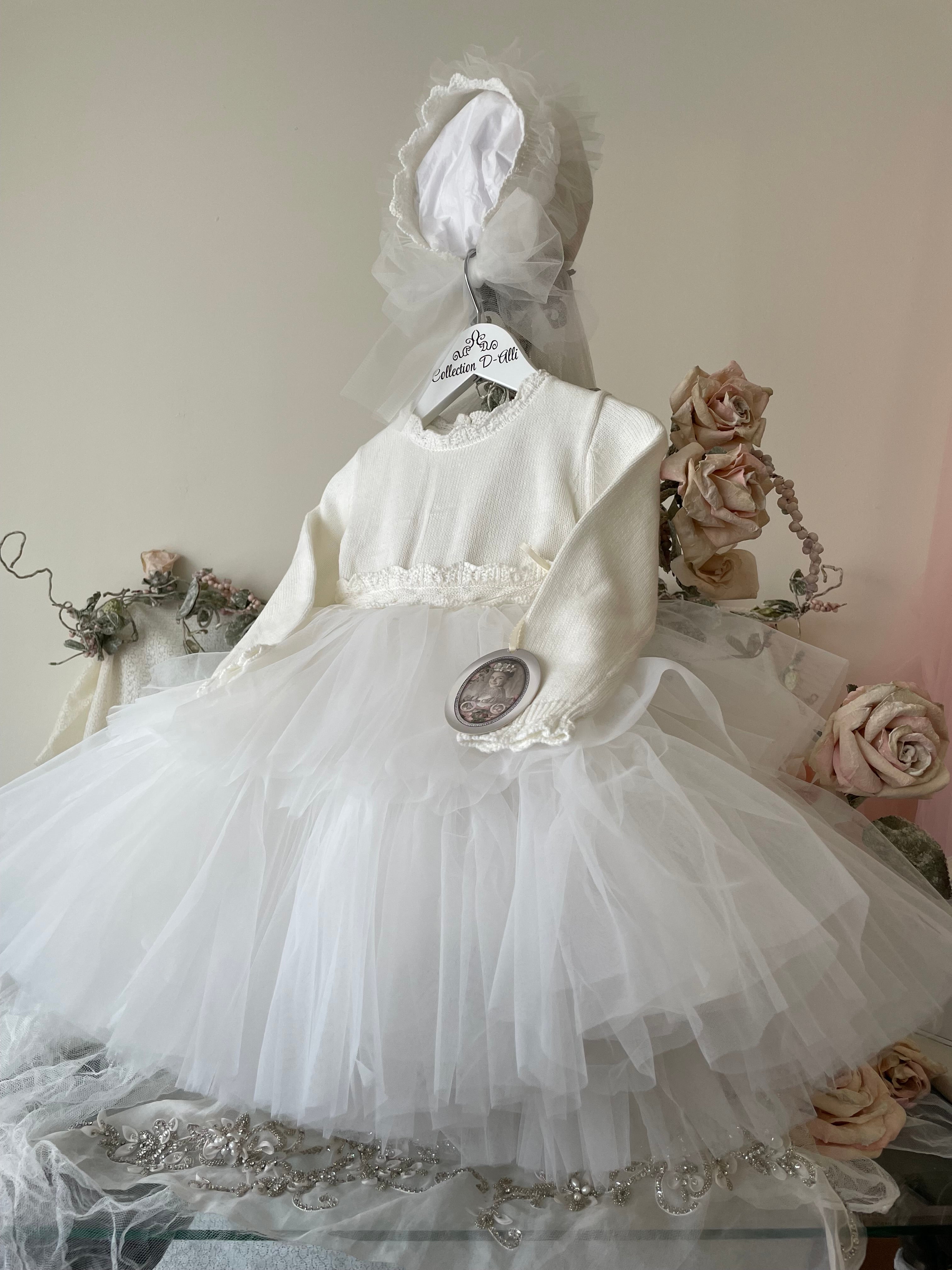 The Amore All Ivory  Collection D-Alli Ivory Knitted  Ensemble-