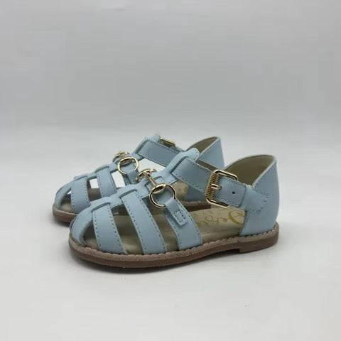 Designs by ELS Private Label Baby Sandals – BaBy Blue-PRE ORDER