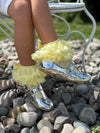 The celebration Lux Ruffle Sock – Limited Edition-Lemon