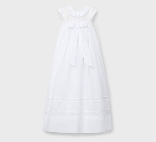 Dr. Kid Classic White Baby Christening Gown