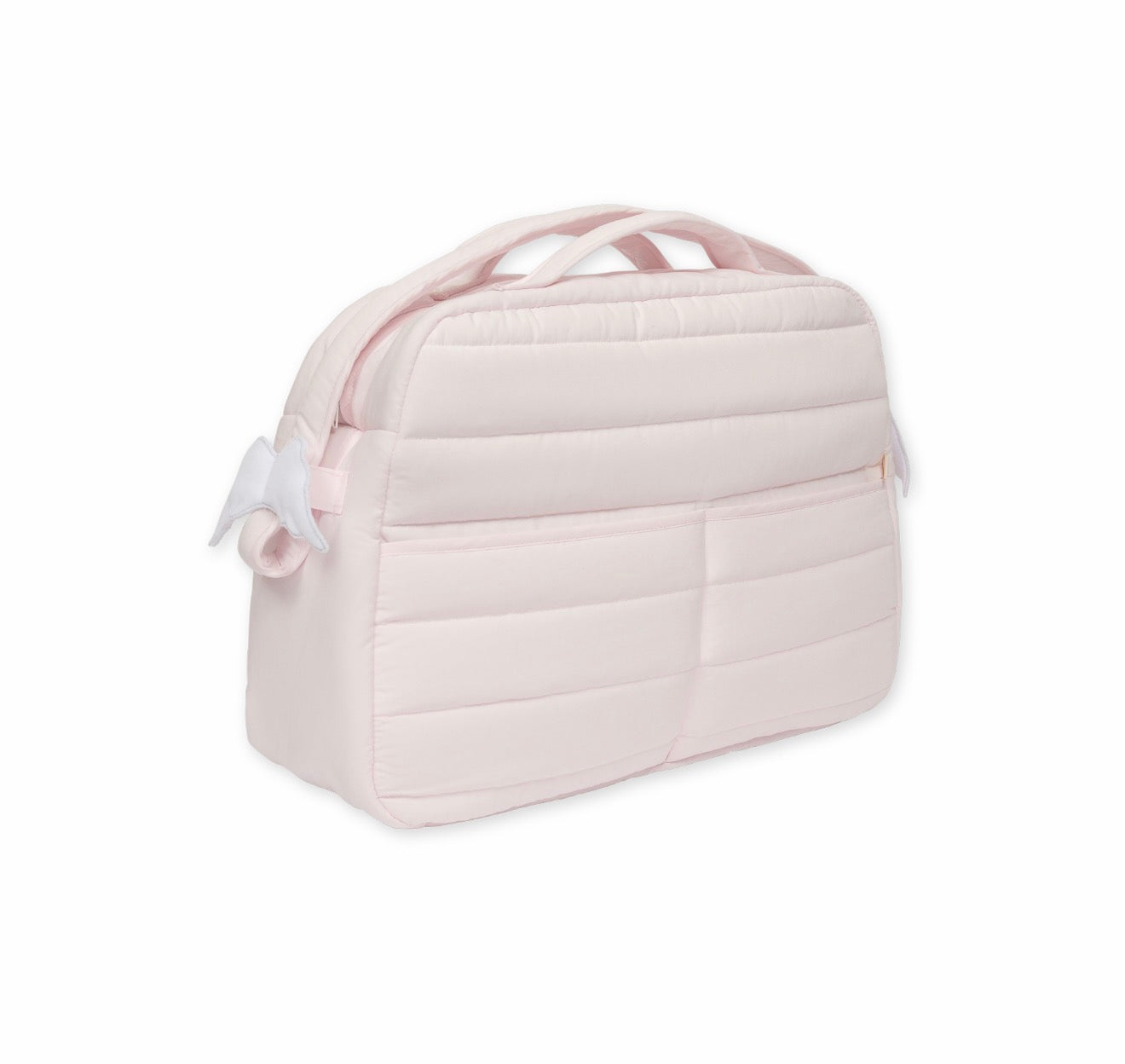 Baby Gi Angel Wings Quilted Changing Bag-Pink