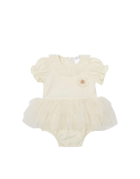 Deolinda Butter Baby Tutu Romper – Adorably Elegant Comfort