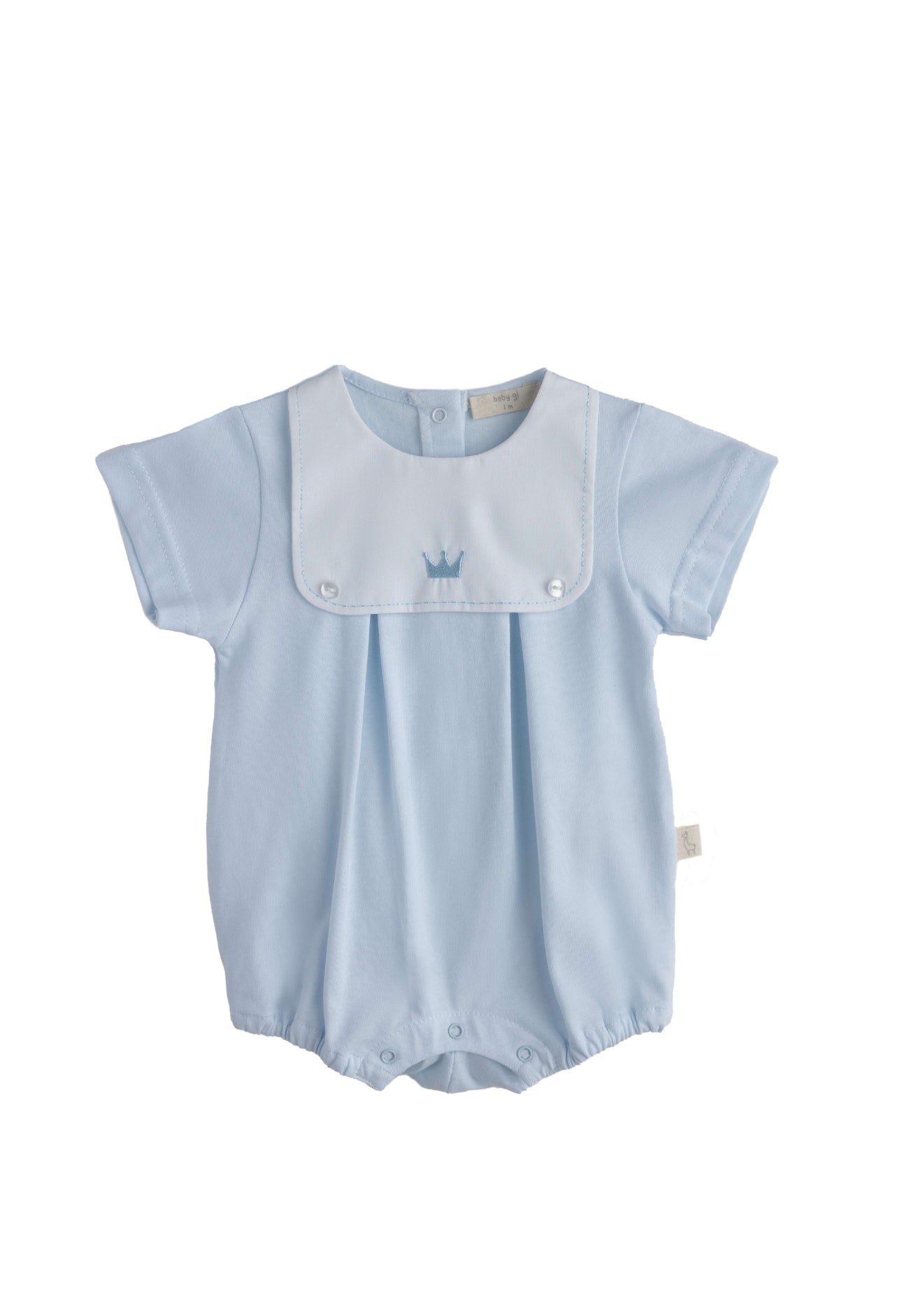 Baby G.I. Blue Crown Romper from the Spring/Summer 2025 collection