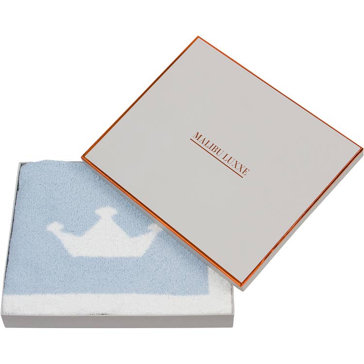 Luxxe Reversible Baby Blankets: Crown