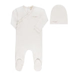 Amore Footie Wrap & Hat Set