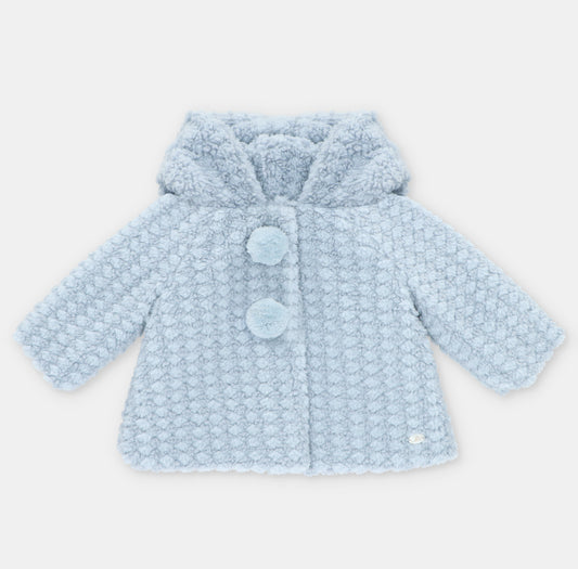 Martin Armando Chenille Sheffield Coat – Sky Blue