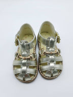Designs by ELS Private Label Baby Sandals – Modern Gold