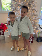 Leather horsebit Loafers 🟤GOLD