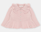 Martin Armando Girls Ruffled  Knit Set – Pink