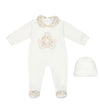 Deolinda Enchanted Carriage Footie & Hat Set