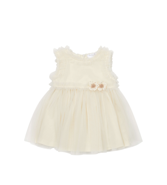 Deolinda Butter Tulle Baby Dress – Sweet & Sophisticated