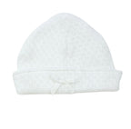 Classic Knit Baby Hats with Satin Bow