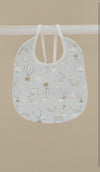 Ninnaoh Up, Up & Away Baby Blue Bib