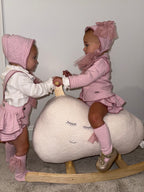 Rahigo Pink Knit Baby Set