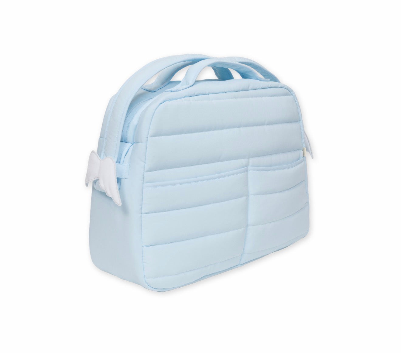 Baby Gi Angel Wings Quilted Changing Bag-Blue