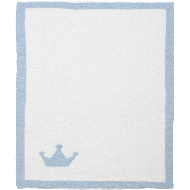 Luxxe Reversible Baby Blankets: Crown