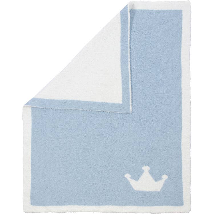 Luxxe Reversible Baby Blankets: Crown