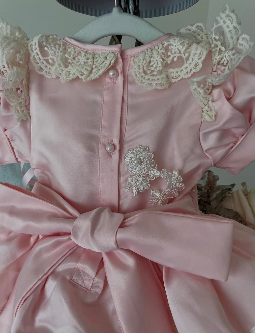 Strawberry Shortcake Two-Piece Set | Vintage Smocked Baby & Toddler Outfit