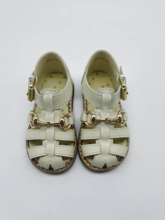 Designs by ELS Private Label Baby Sandals –  Classic Cream