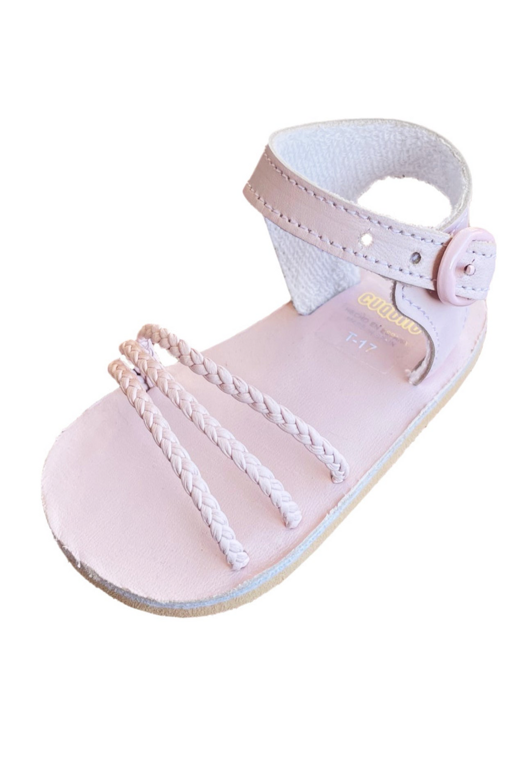 Leather Infant Sandal-Pink