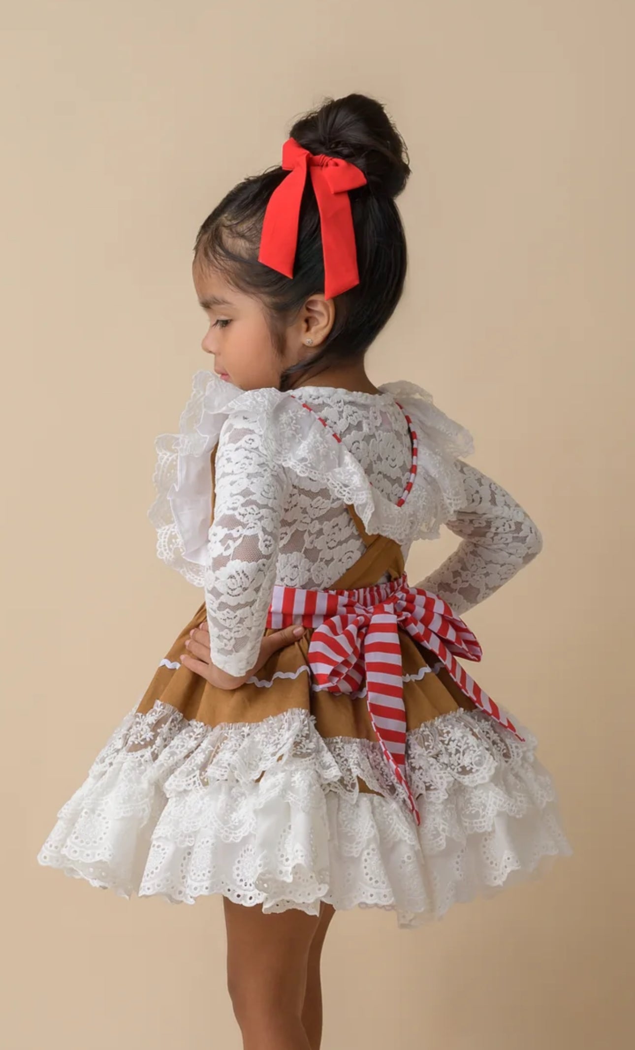 Be Girl “Gingerbread” Holiday Dress-PRE ORDER
