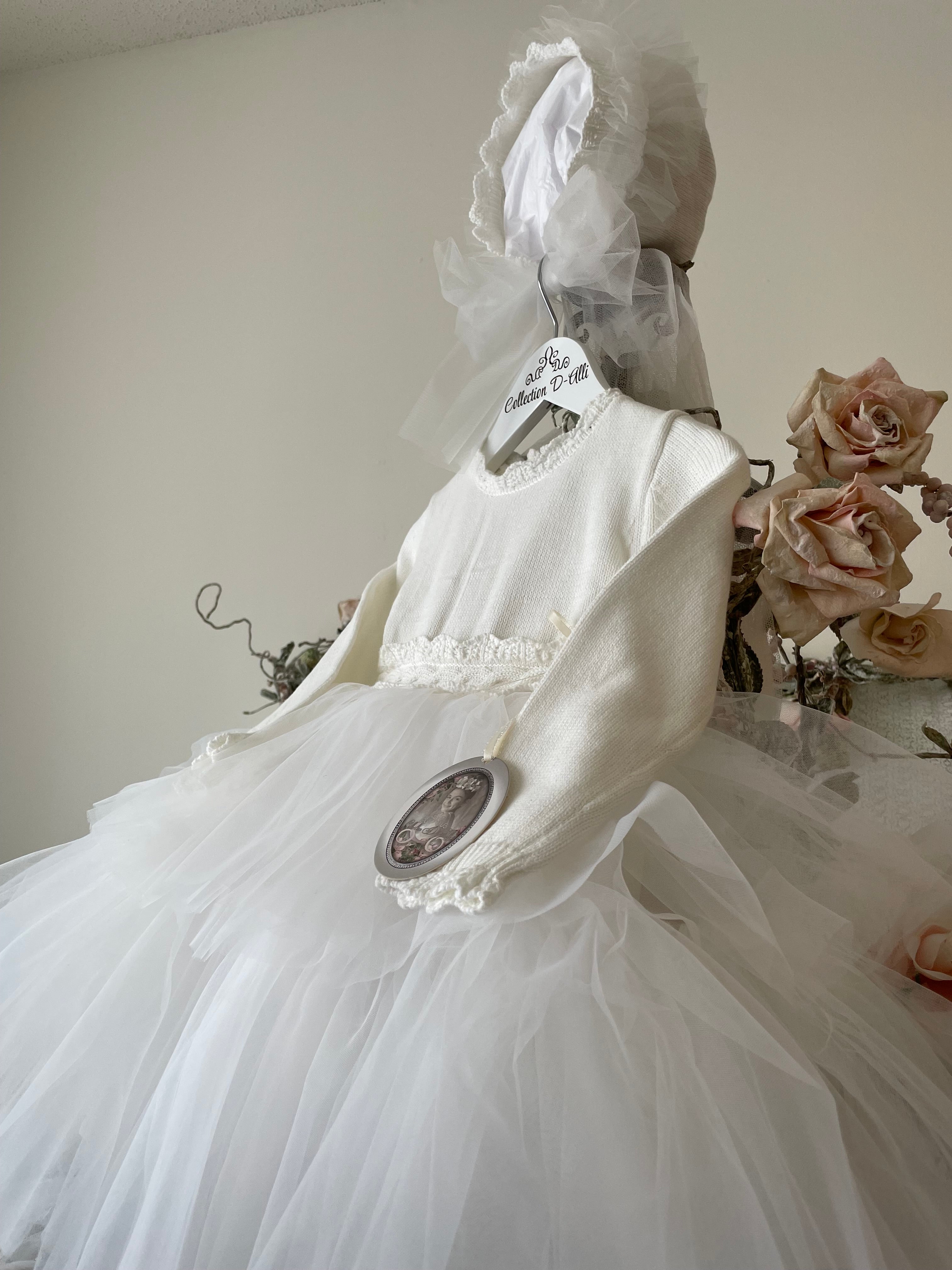 The Amore All Ivory  Collection D-Alli Ivory Knitted  Ensemble-