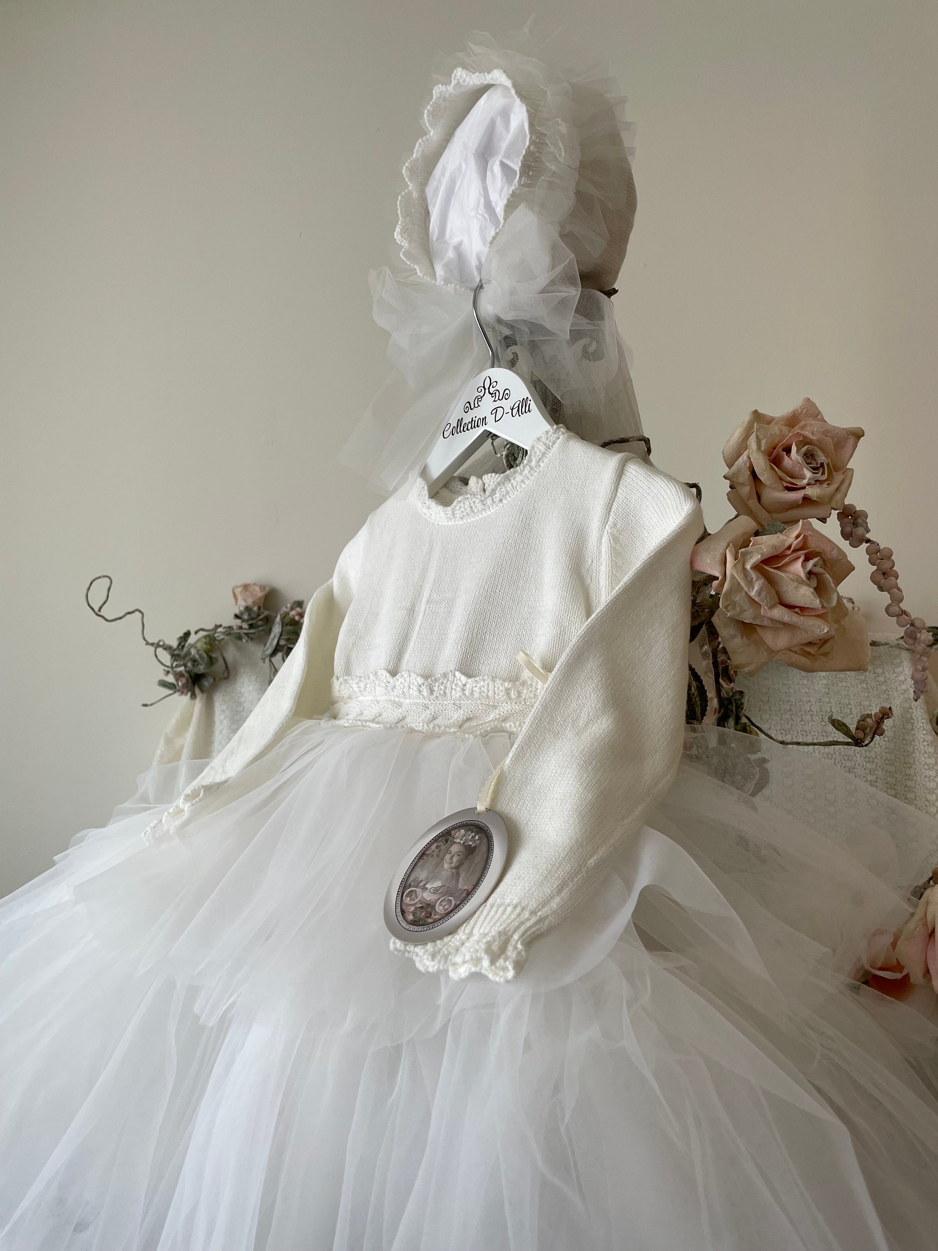 The Amore All Ivory  Collection D-Alli Ivory Knitted  Ensemble-