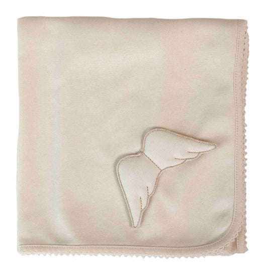 Baby G.i Beige Wing Small Infant  Blanket