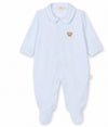 Baby Gi 📦 Teddy Footie -Blue