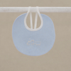 Blue Train Baby Bib