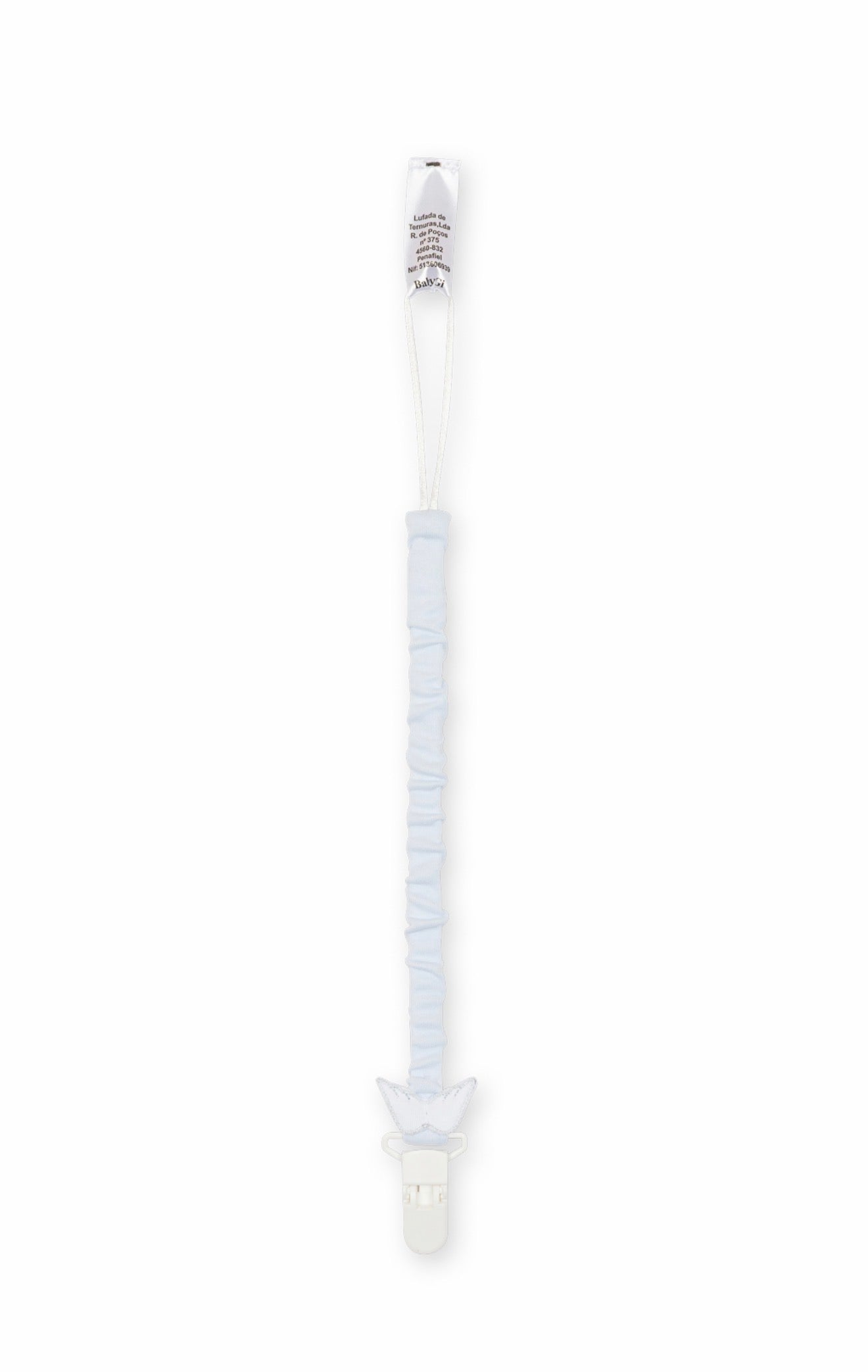 Baby Gi Angel Wings Cotton Pacifier Clip-Blue