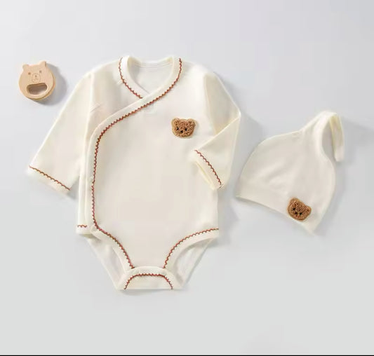 Teddy Bear Onesie Gift Set