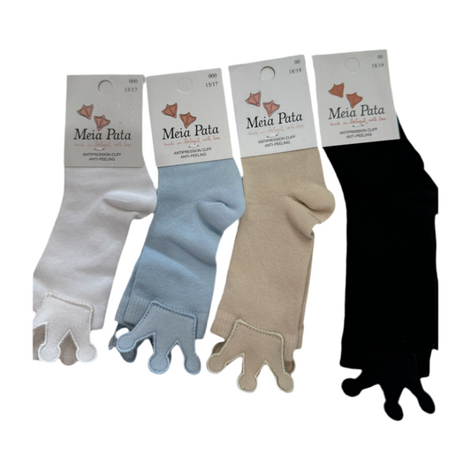 Meia Pata Crown Knee Sock