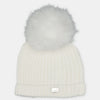 Martin Aranda   Faux  Fur Pom-Pom Knit Hat