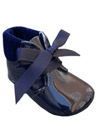 Gloss & Bow Baby Booties – Cuquito Collection