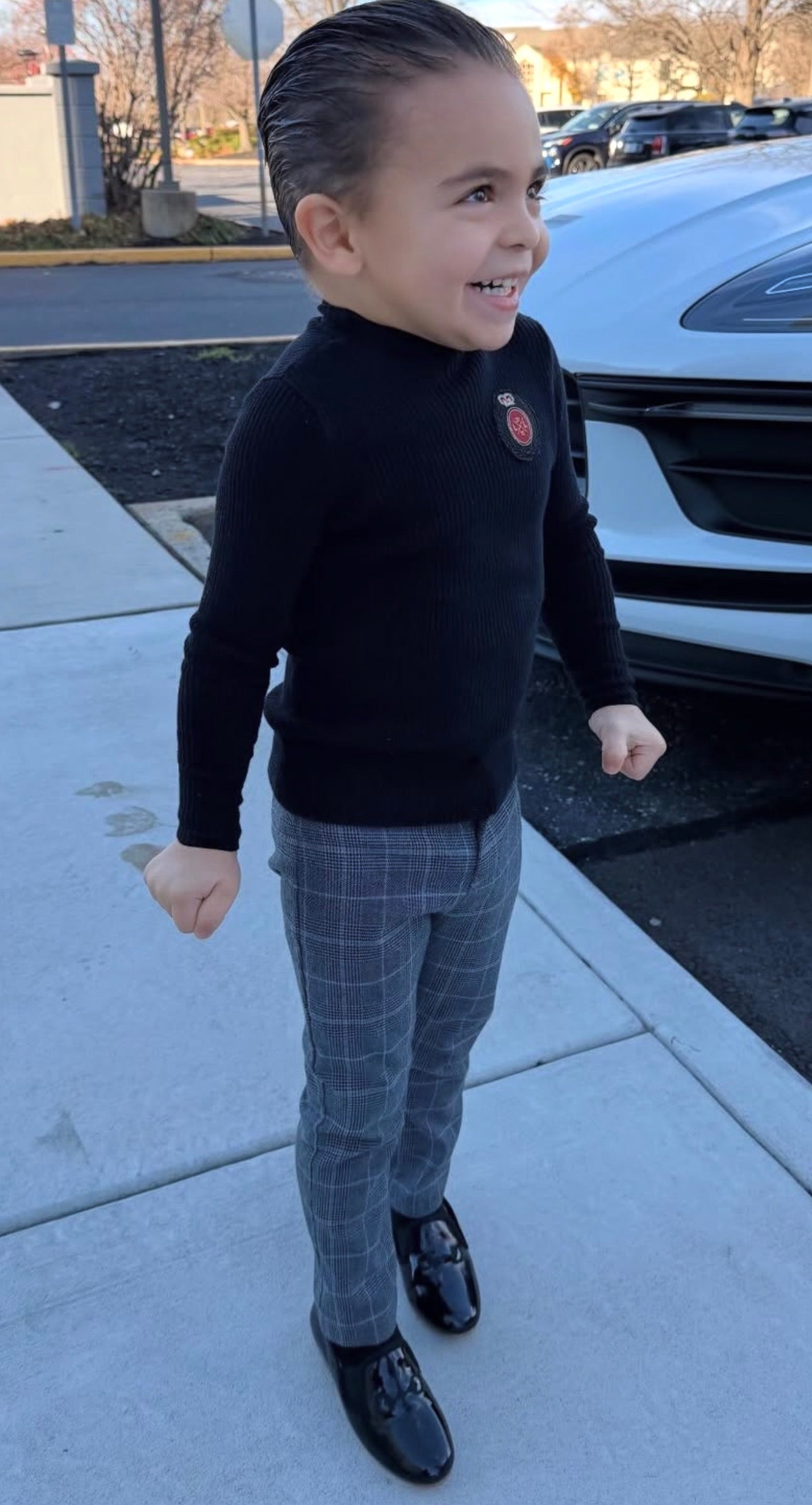 Leather horsebit Loafers 🖤BLACK PATENT LEATHER