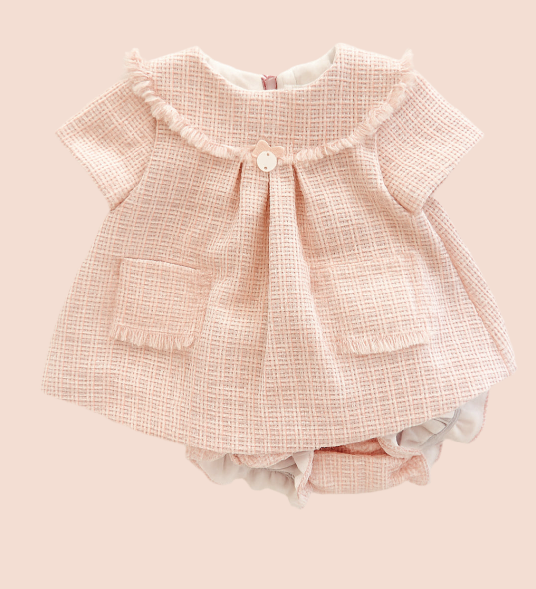 Rose Pink Tweed set- Martín Aranda