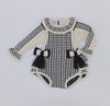 Rahigo AW26 | Ivory & Noir Knit Romper Set